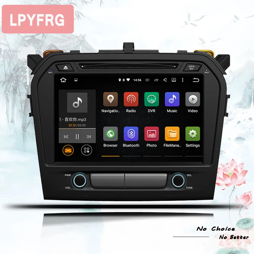 Автомобильный dvd-плеер Ram 4 Гб 2 din android 10 для suzuki grand vitara 2015 - 18 мультимедиа 1024*600