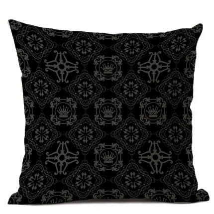 Colorful Abstract Ethnic Floral Classical Mandalas Pattern Prints Vintage Patchwork Retro Geometric Cushion Cover Pillow Case - Color: 3