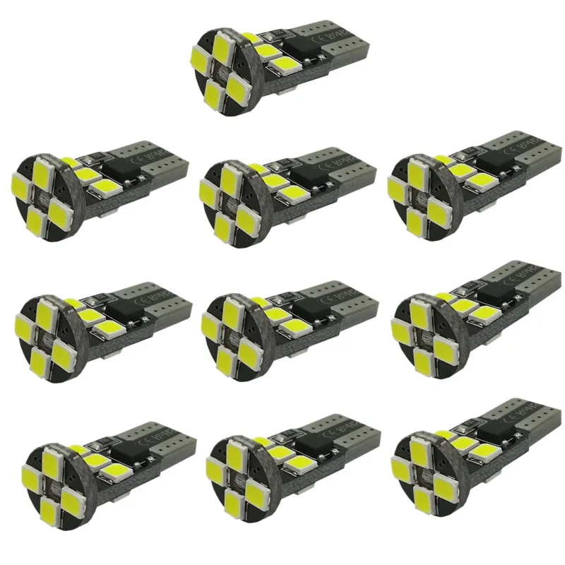 1pcsT10 W5W 194 белый Canbus OBC без ошибок автомобильная лампа светодиодная подсветка
