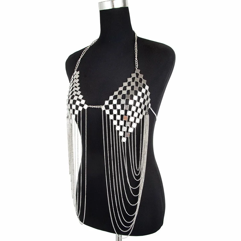 Модное сексуальное женское ожерелье пляжное бикини летнее платье бюстгальтер