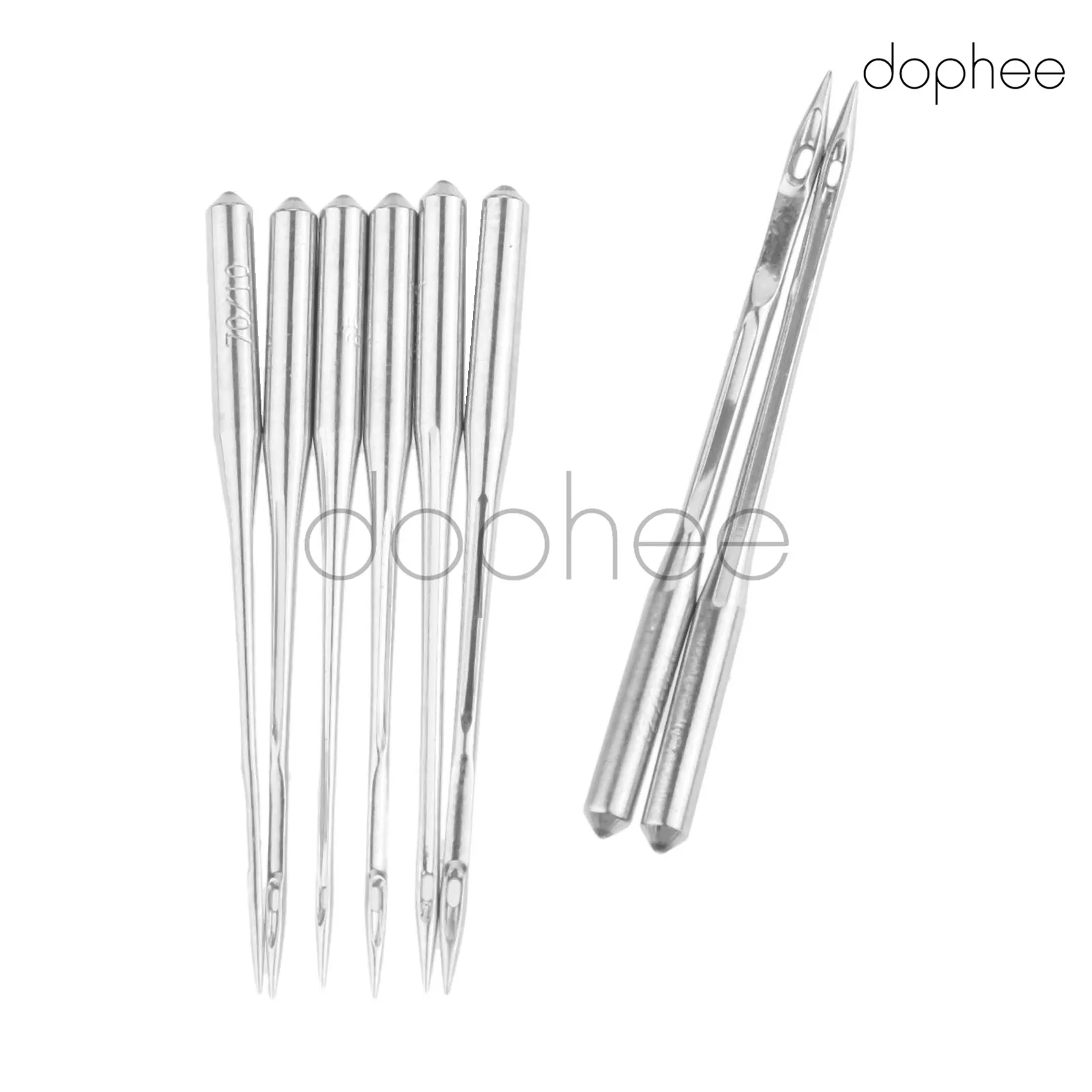 Dophee 100 шт. DC * 1 Промышленная бытовая швейная машина оверлок иглы для швейных машин