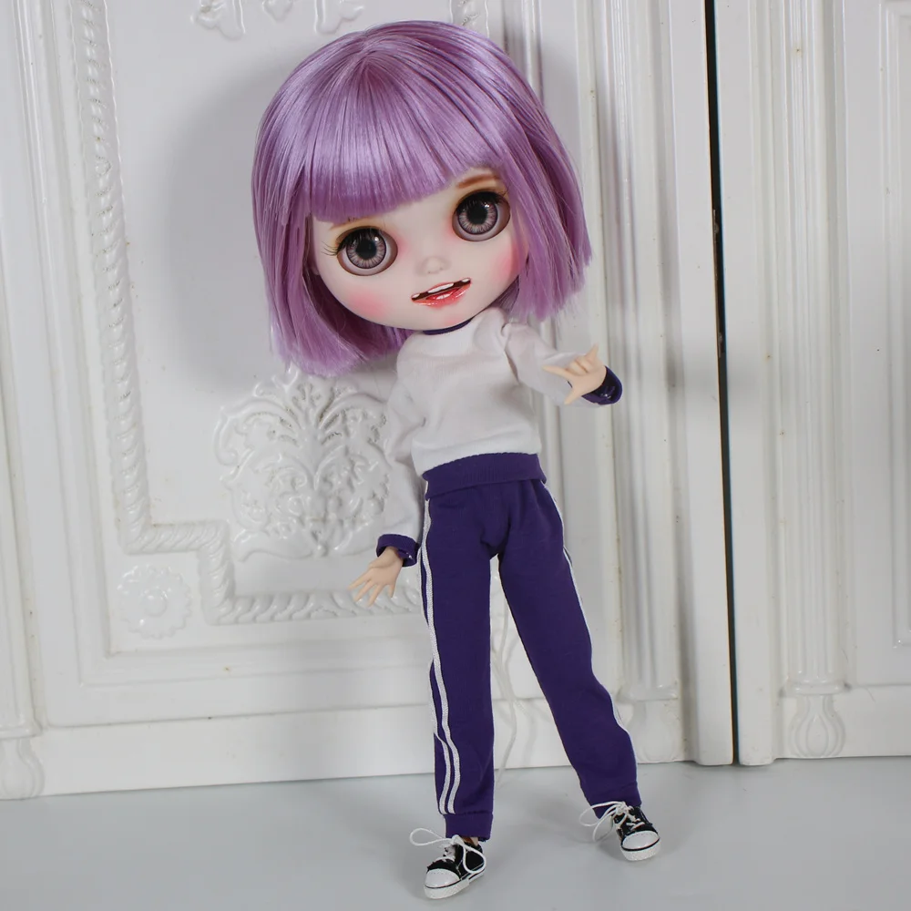 ICY Nude Blyth кукла открытый рот с зубами резные губы матовые лица суставы тела сонные глаза 1/6 bjd, licca, jerryberry, pullip