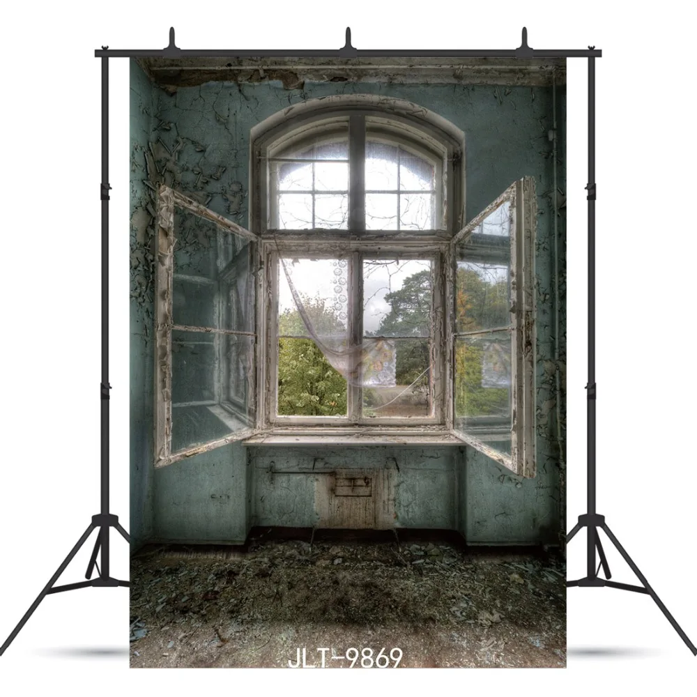 

Vintage Window Outlet Photographic Background for Children Baby Shower New Born Portrait Customized Vinyl Backdrop Photocall