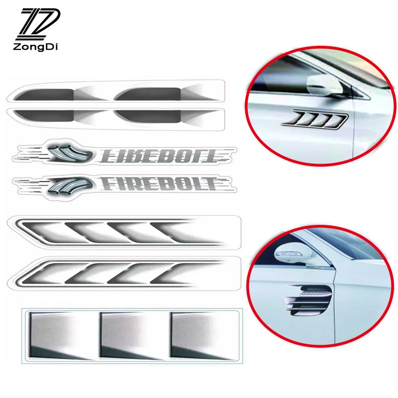 ZD автомобильный Стайлинг 3D Автомобильные наклейки для Hyundai Creta Tucson BMW X5 E53 VW Golf 4 7
