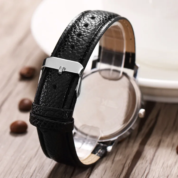 Лучший бренд роскошные кожаные мужские часы Reloj Hombre 2019 Новые Креативные