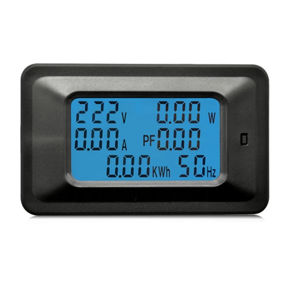 100A AC LCD цифровая панель мощность Ватт метр монитор вольтметр Амперметр