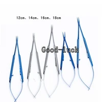 12 5cm 14cm 16cm lock needle holder ophthalmology instrument needle holder cosmetic pin clamp titanium tweezers surgery tools