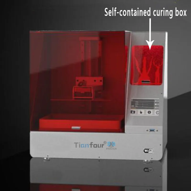 Tianfour Tf200 светоотверждаемым ЖК-дисплей 3D-принтеры объем печати 192*120*200 мм высокой