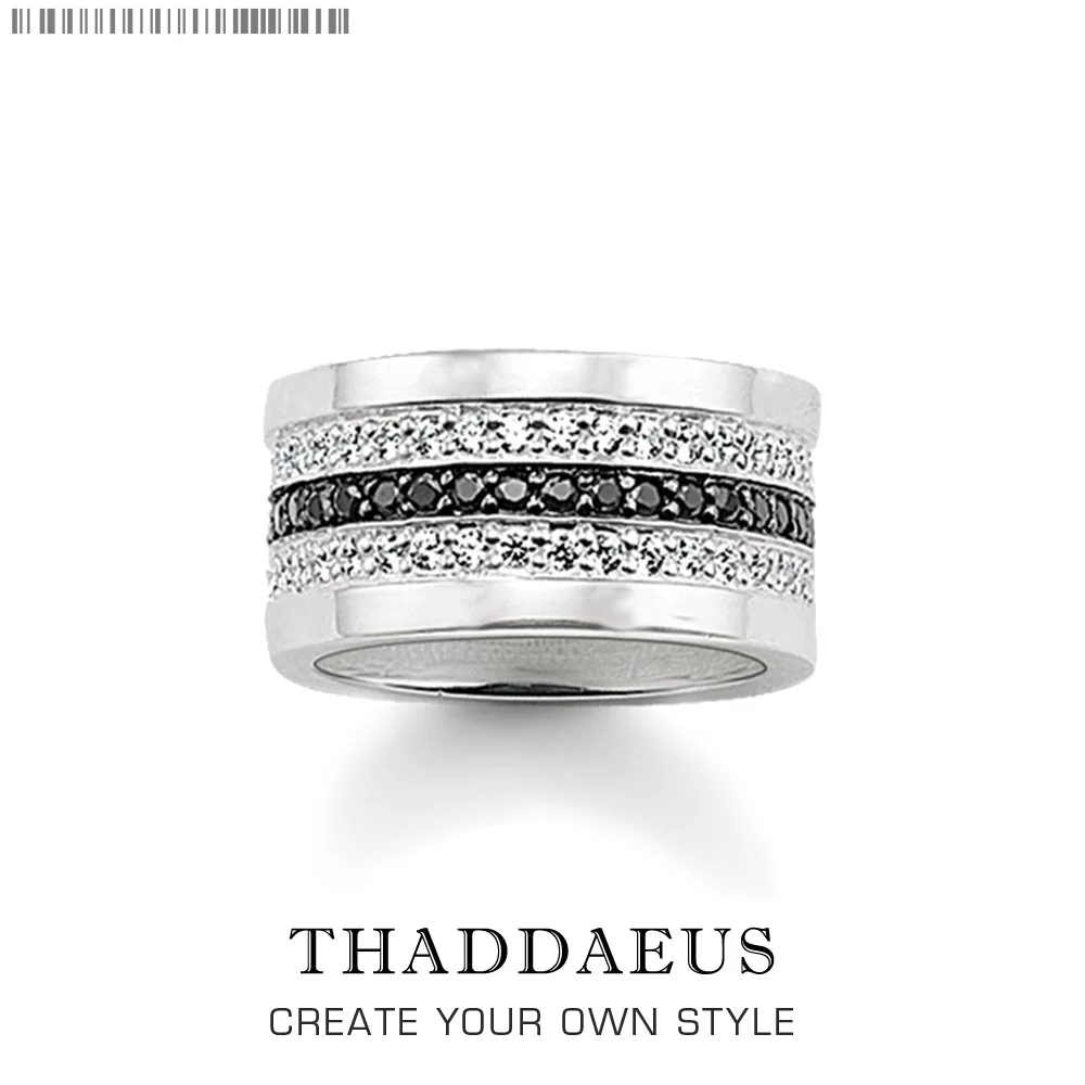 

Entenity Ring Black & White Pave,Europe Style Glam Fashion Good Jewerly For Women,2017 Gift In ,Super Deal