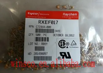 RXEF017 100% NEW TYCO FUSE POLYSWITCH RXE SERIES 0.17A hold RXE017 | Обустройство дома