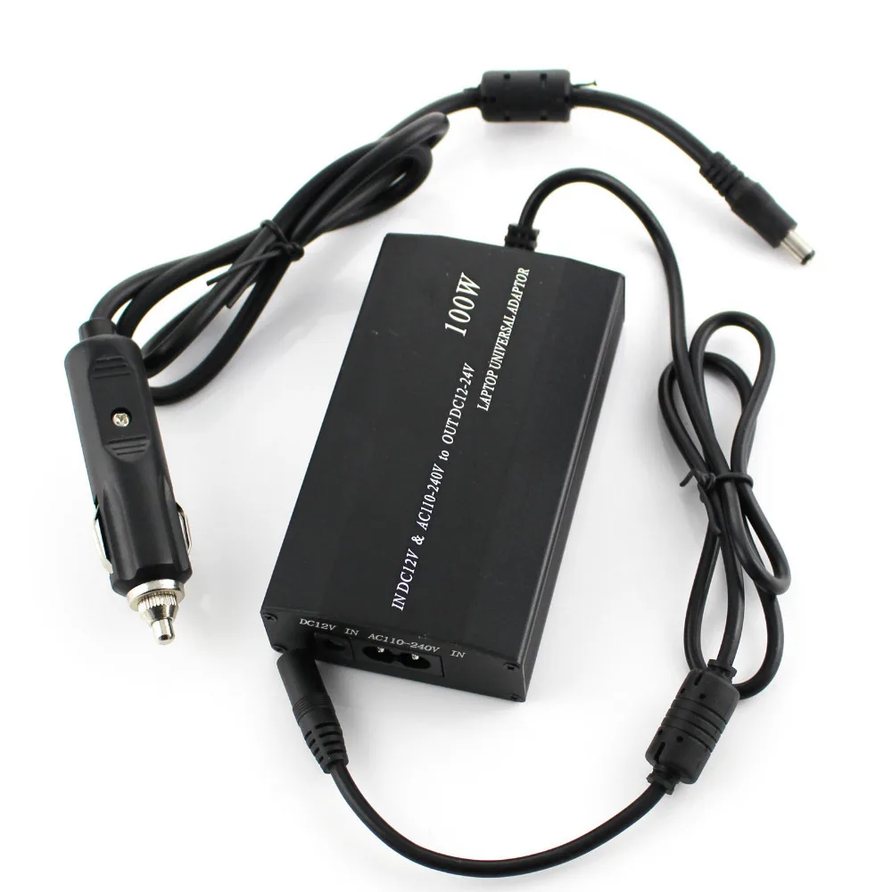 Универсальное автомобильное зарядное устройство для ноутбука HP Acer ASUS Sony