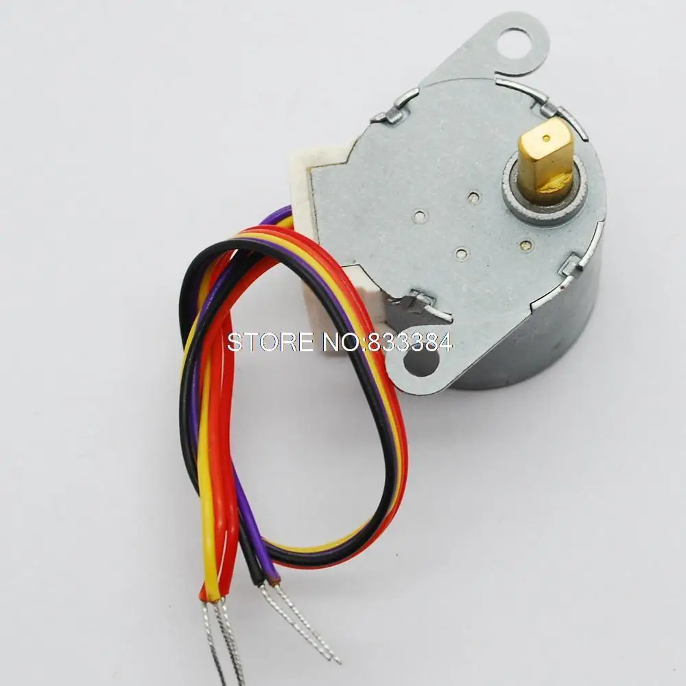 5 шт. новый оригинальный 24BYJ-48 4-фазный 5-проводной DC12V шаг тактовый шаговый