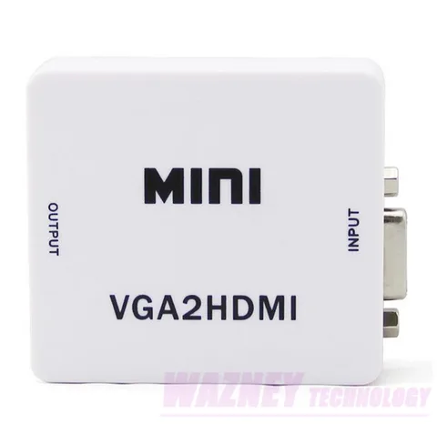 Мини-HDMI для планшетов с аудио HDMI2VGA VGA2HDMI 1080P адаптер Коннектор для ПК ноутбука для проектора HDTV