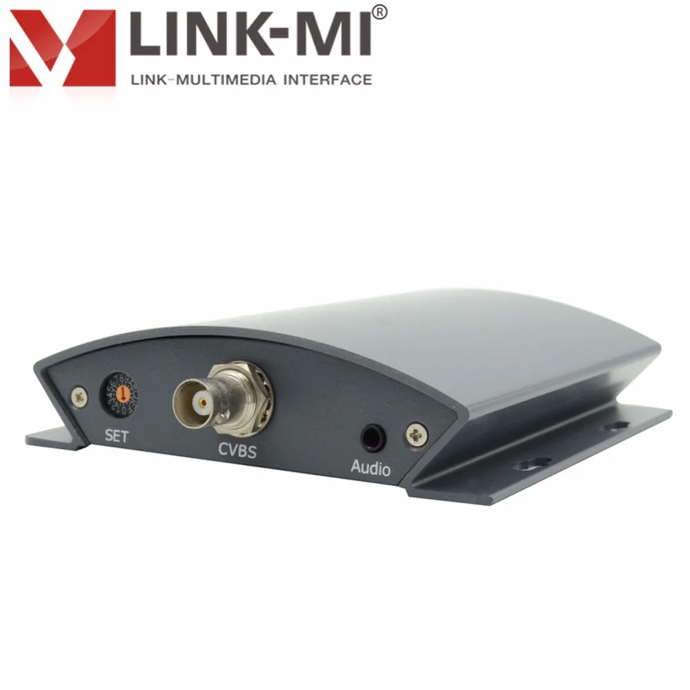 Фото LINK-MI PCS01 Professional CVBS/AV to 3G/HD/SD SDI преобразователь с видео аудио до 1080p 3g sdi кодировщик с DIP-переключателем №3