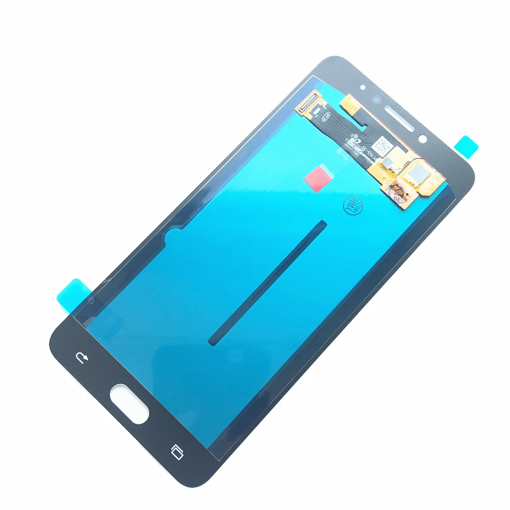 Супер AMOLED ЖК-дисплей высокого качества для samsung Galaxy C7 Pro C7010 закаленное стекло ЖК-экран дисплей сенсорный дигитайзер сборка