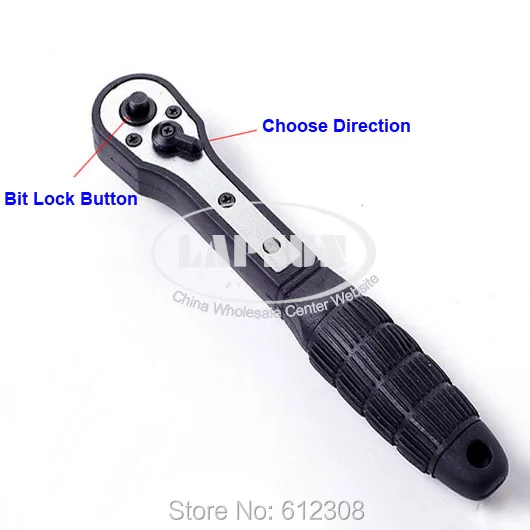 38 в 1 Трещоточный ключ наборы ключей шестигранные биты торцевой ремонтный рукав