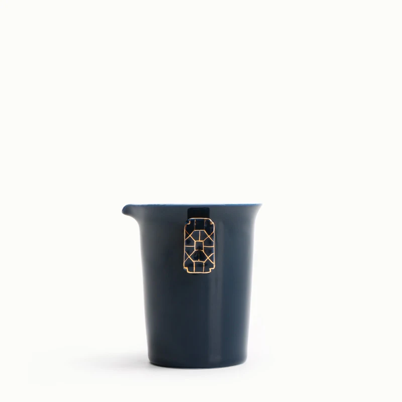 Яркая кружка из синей глазури в японском стиле куб. См|mug porcelain|set coffeeporcelain mug |