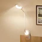 Светодиодный светильник в виде книги с сенсорным датчиком, перезаряжаемый настольный прикроватный светильник с USB, приглушаемый ночник для чтения с держателем для ручек, подарок