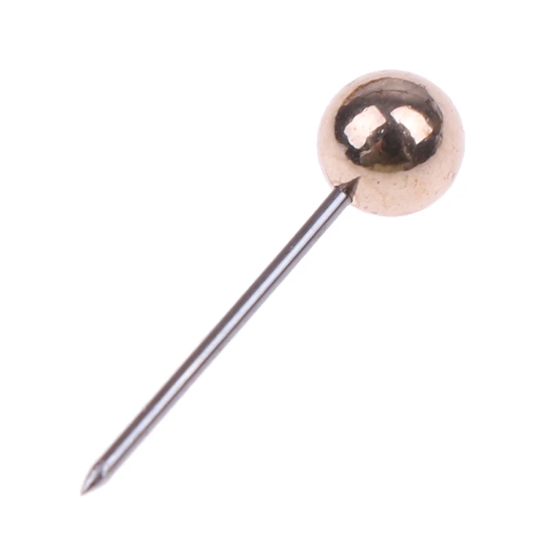 

Round Plastic Head Steel Point Push Pins Map Thumb Tacks Pin Office School Supplies 400pcs