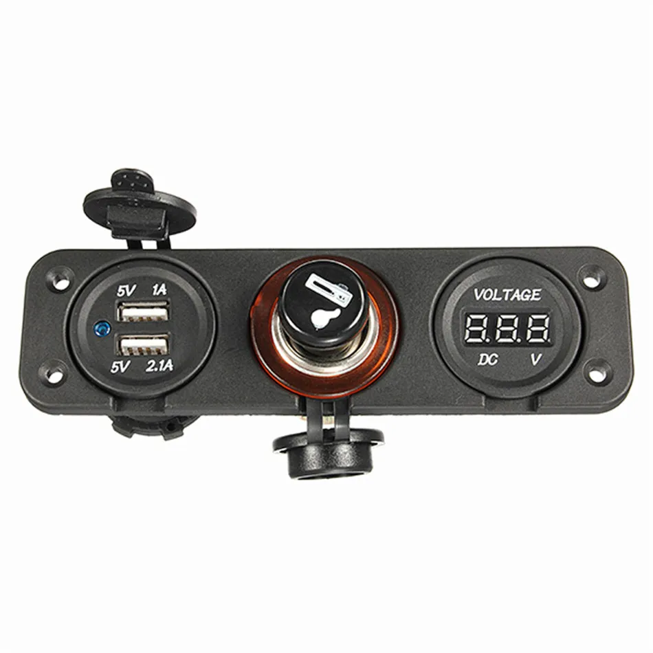 IZTOSS Многофункциональный 12 в двойной USB автомобильный GPS мобильный телефон