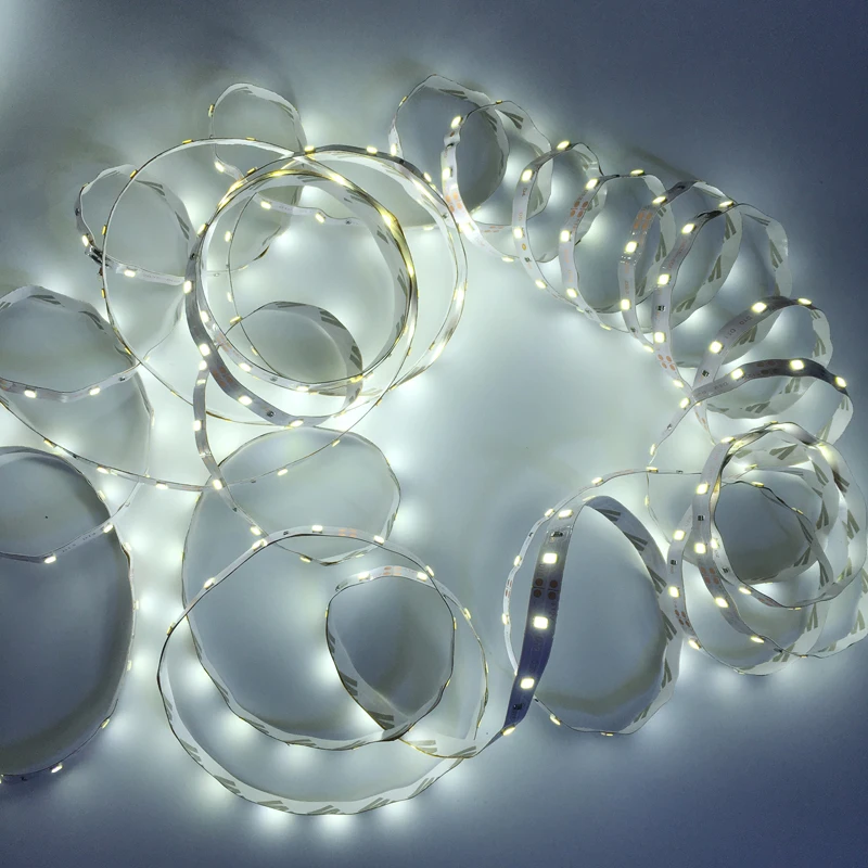 DHL 5 м 300LED SMD2835 гибкая светодиодная лента 12В неводонепроницаемая Диодная RGB белый