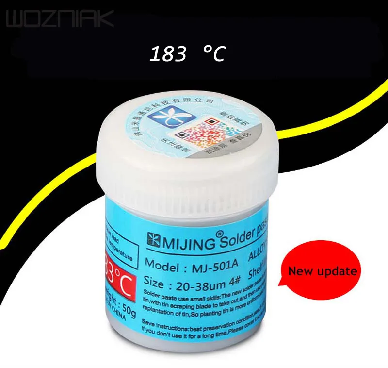 mj501a Solder Paste MJ Z13 металлическая Оловянная посадочная платформа с BGA трафарет для IPhone X XS MAX инструменты для пайки и ремонта - Цвет: mj501a Solder Paste