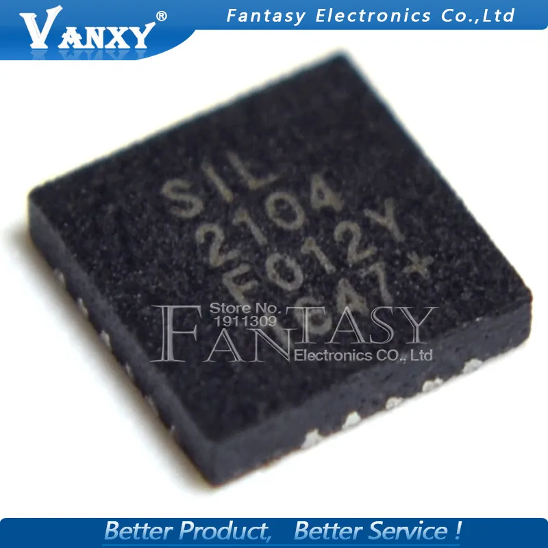 5PCS CP2104 GMR QFN 24 QFN24 IC USB для последовательного подключения|Интегральные схемы| |
