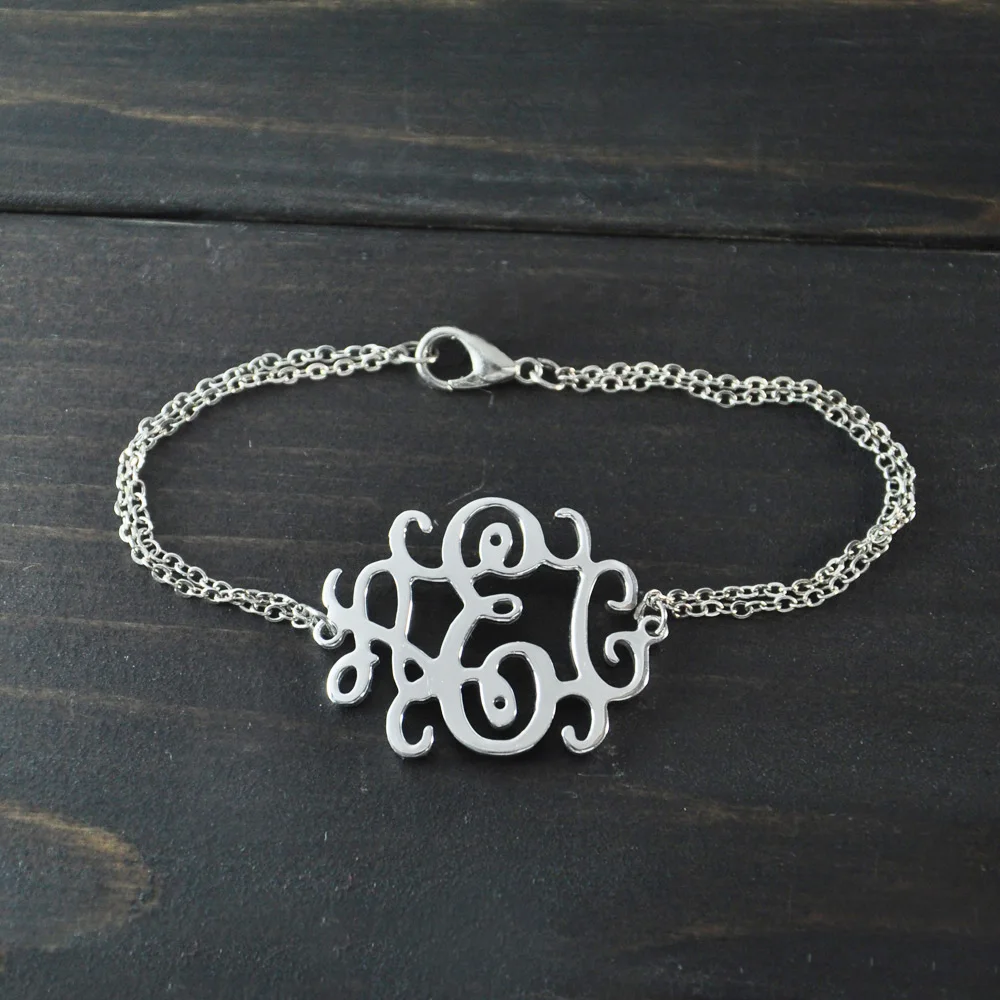 Оригинальные аксессуары для украшений|bracelet jewelry|initial braceletmonogram bracelet |