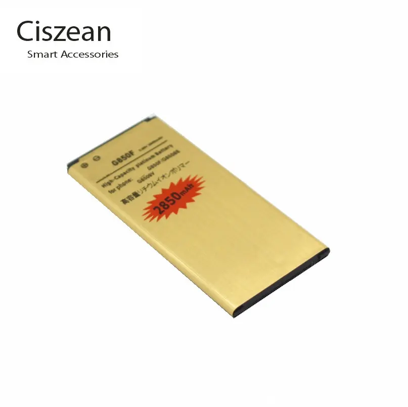 10 шт./лот 2850 мАч EB BG850BBC Gold Battery для Samsung Galaxy Alpha G850 G8508 S G8509v G850F G850T Batterij|battery for samsung|battery
