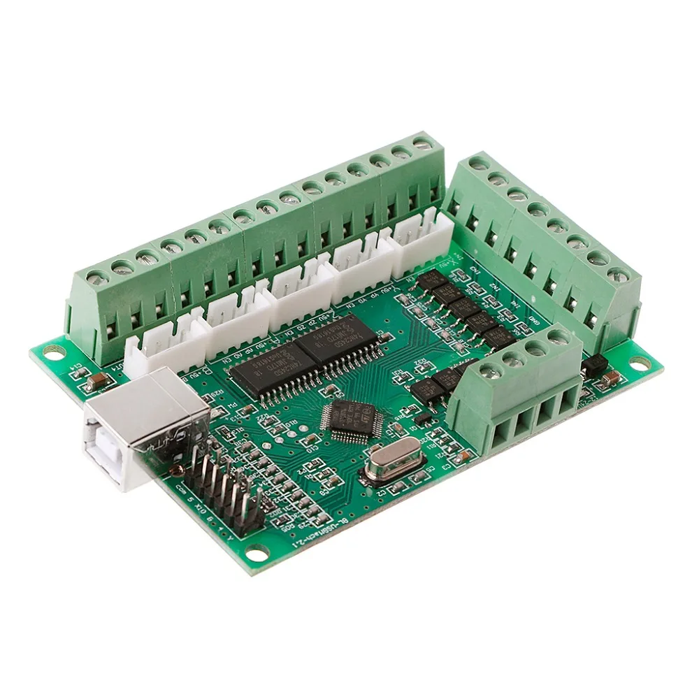 ЧПУ USB MACH3 100 кГц коммутационная плата 5 Ось Интерфейс драйвер контроллер