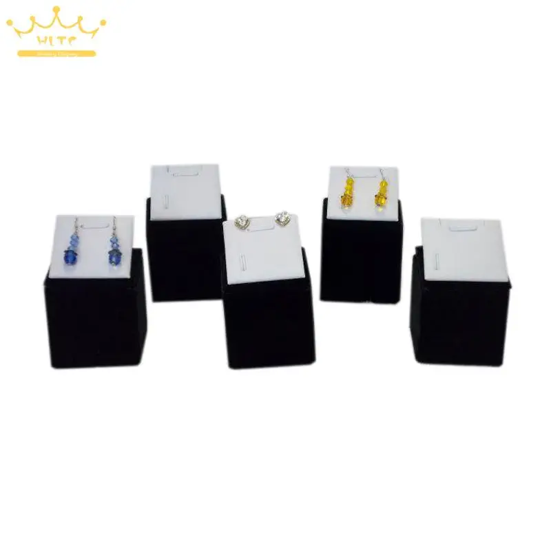 

Black and white earrings Holder earring display accessories rack high quality earring display stand