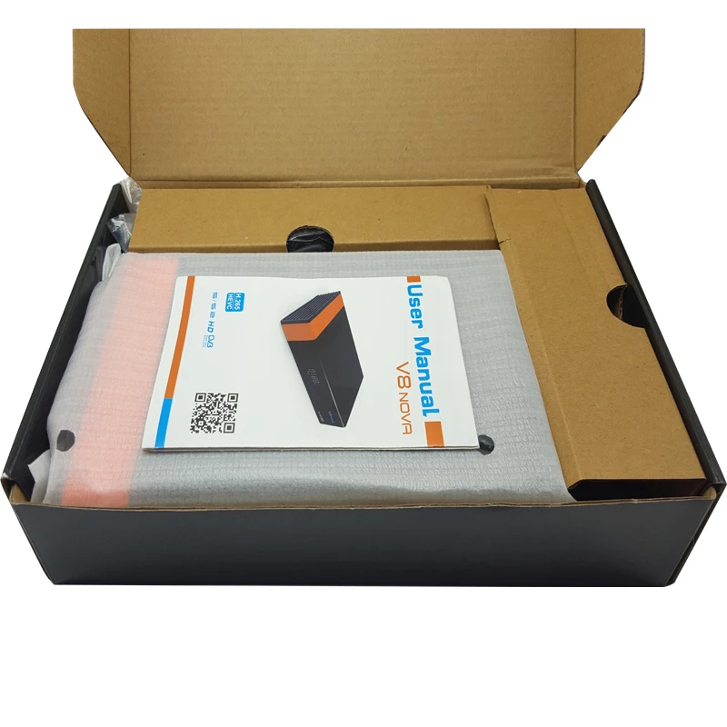 Спутниковый ТВ-ресивер GTMEDIA V8 NOVA 10 шт./лот DVB S2 Поддержка встроенного Wi-Fi Ethernet Unicable