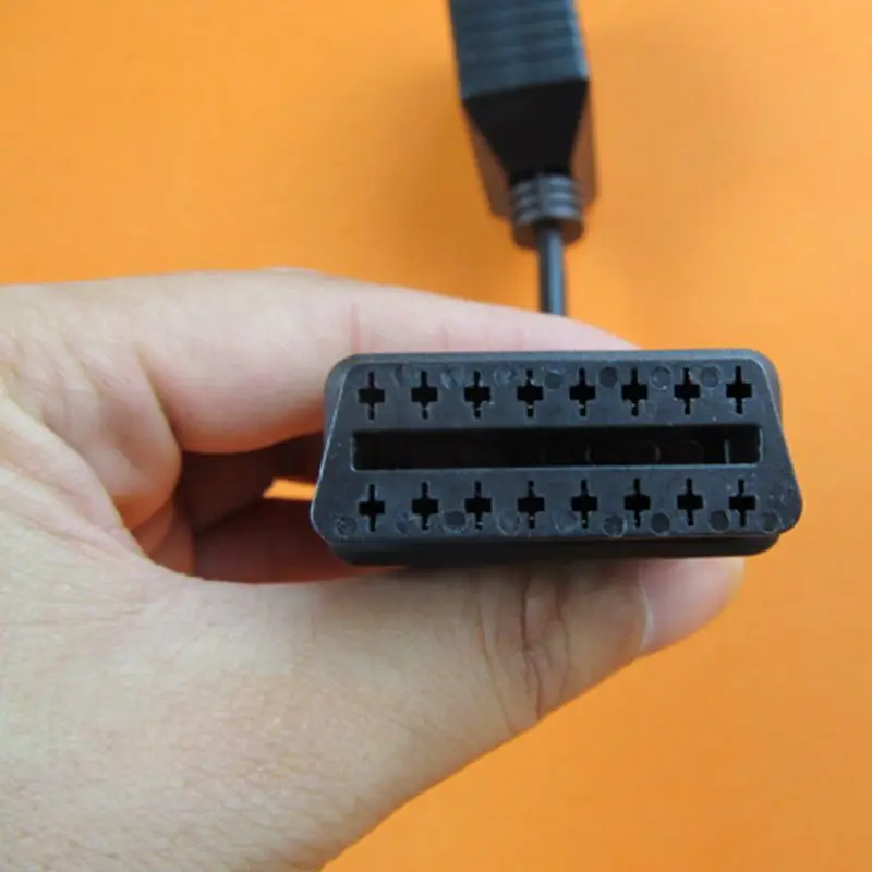 Диагностический адаптер с 17 на 16 контактов гнездо OBD2 для Toyota|diagnostic adapter|obd2