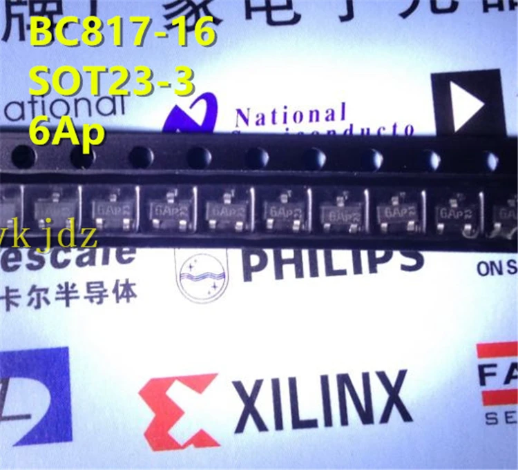 1 шт./лот BC817 25 25LT1G BC817W 6BT 16LT1G 16 6AP СОТ 23 новый Oiginal продукт оригинальный быстрая