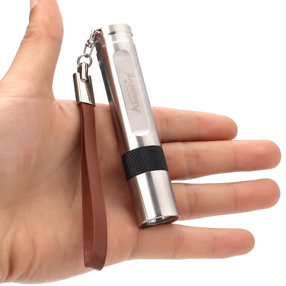 Светодиодный фонарик ALONEFIRE S106 Penlight из нержавеющей стали Mini XML Cree высокой мощности