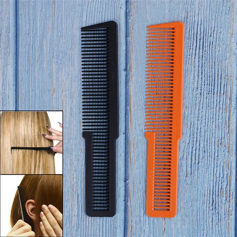 

2 Colors Professional Hair Combs Barber Hairdressing Hair Cutting Brush Anti-static Tangle Salon PlasticHair Care Styling Tool