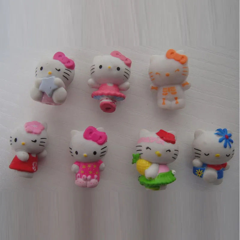 Hello Kitty ПВХ фигурка Коллекционная модель игрушки Куклы Игрушки для девочек