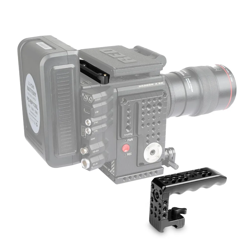 SmallRig QR быстросъемная Верхняя ручка NATO для красных камер с отверстиями Arri