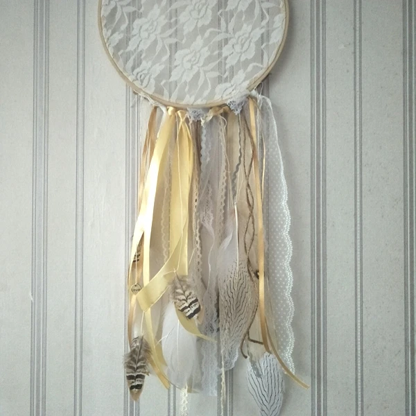 Потертый шик сарай Свадебная вечеринка Висячие ловушки снов многоразовые