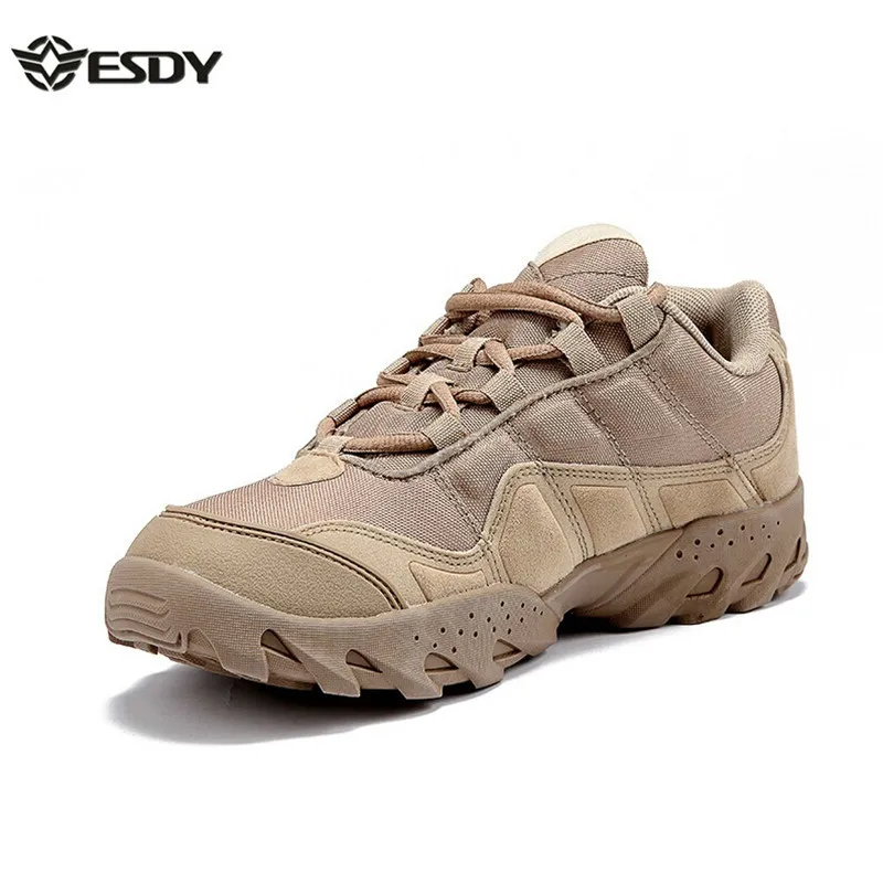 Men climbing Boots Professional Desert Tactical Military hiking Shoes  Army Combat Boot Breathable Wearable Outdoor Hiking shoes