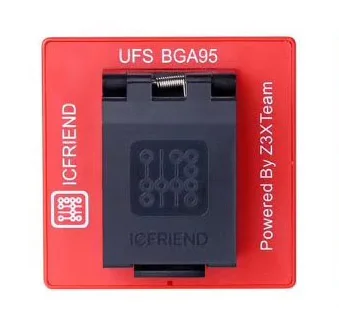 BGA95 Oityn UFS разъем адаптера ICFriend ICS-UFS 3 в 1 поддержка UFS BGA254 BGA153 BGA95 для легкий JTAG плюс коробка - Цвет: BGA95