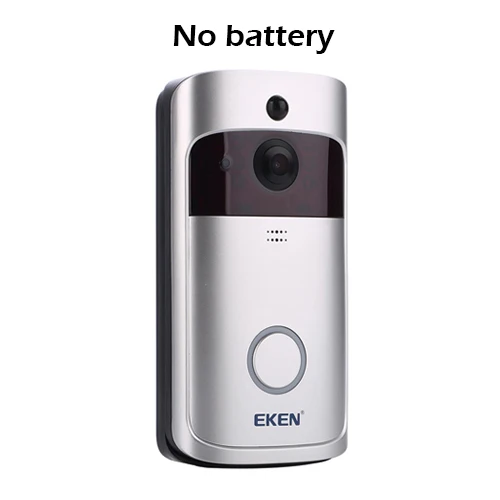 EKEN V5 Standard Eken V5 смарт WiFi видео дверной звонок камера 720P визуальный домофон звонок ночного видения IP дверной звонок беспроводная домашняя камера безопасности - Цвет: EKEN V5 Standard