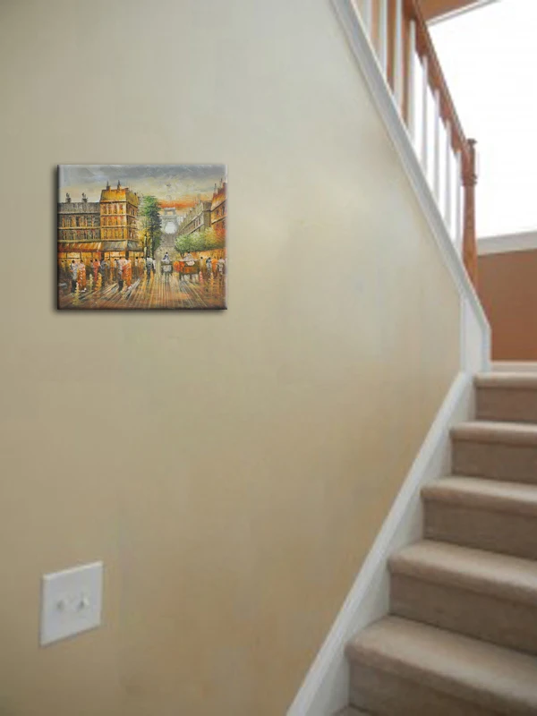 Ручная роспись Современный домашний декор гостиная зал Настенная картина цвета