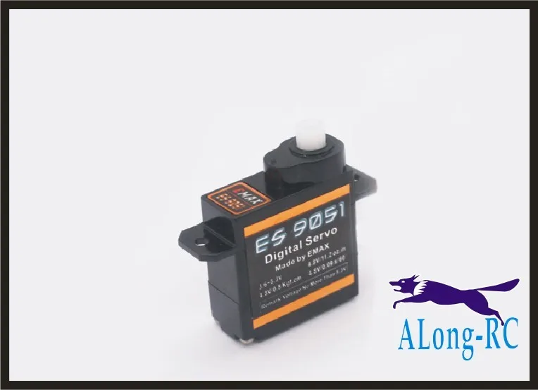 Бесплатная доставка 4 шт. цифровой Emax ES9051 3g сервопривод для Mini DLG планер мини