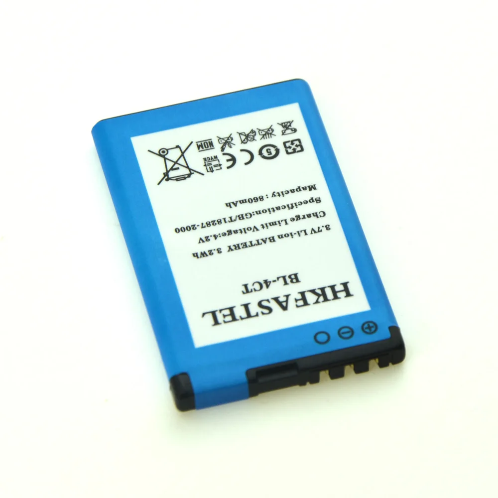 Hkfastel Новый BL 4CT 4ct литий ионный Сотовый телефон Батарея для Nokia 2720f 2720a 2720 раза 5310