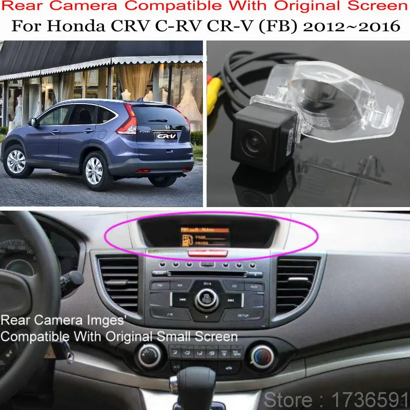 Наборы автомобильных камер заднего вида для Honda CRV C-RV CR-V (FB) 2012 ~ 2016 Автомобильная