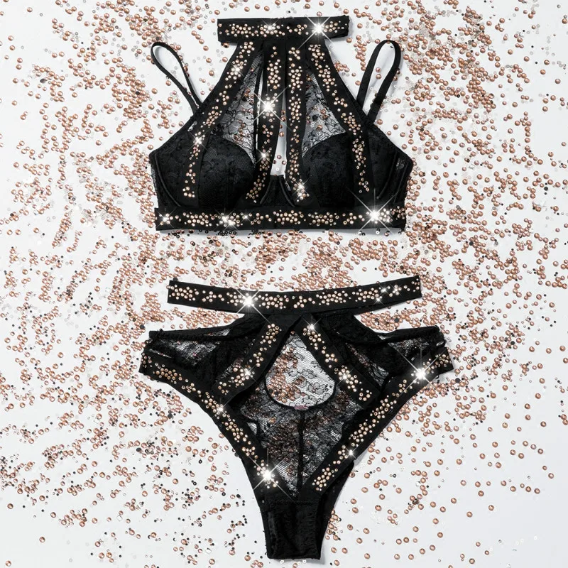 Топ бюстгальтер со стразами на бретелях|Топы без бретелек| |