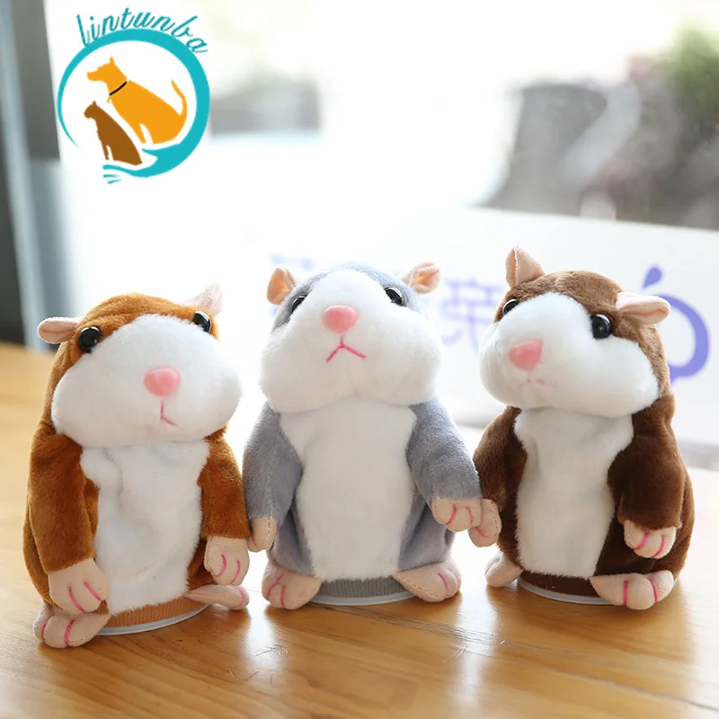 Электрический говорящий хомяк 15 см|hamster plush toy|hamster dollhamster toy |