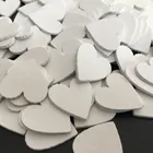 100 шт. любящее сердце Форма деревянная свадебного стола посыпать Цветы украшения DIY для рождественской вечеринки декор деревянная Скрапбукинг ремесла 62561