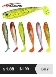 Amlucas рыболовные приманки Swing Impact Swimbait 8 шт. 75 мм 2,7 г мягкие приманки искусственные приманки для рыбалки на карпа приманка для окуня рыболовные снасти WW87